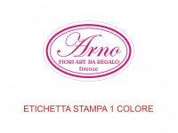Etichette adesive per fioristi, fiorai e vivaisti (mm 35x23) (cod.20G)